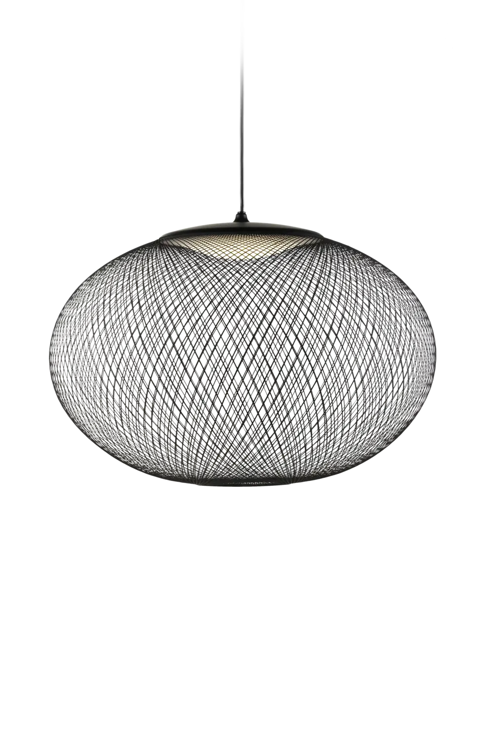 NR2 Medium suspension light black front side